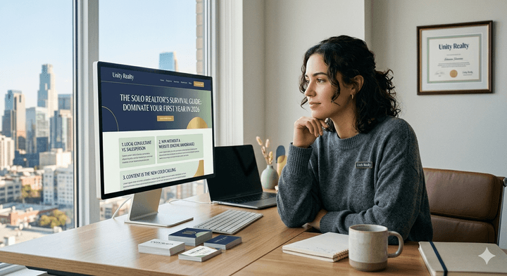 The Solo Realtor’s Survival Guide: How to Dominate Your First Year in 2026